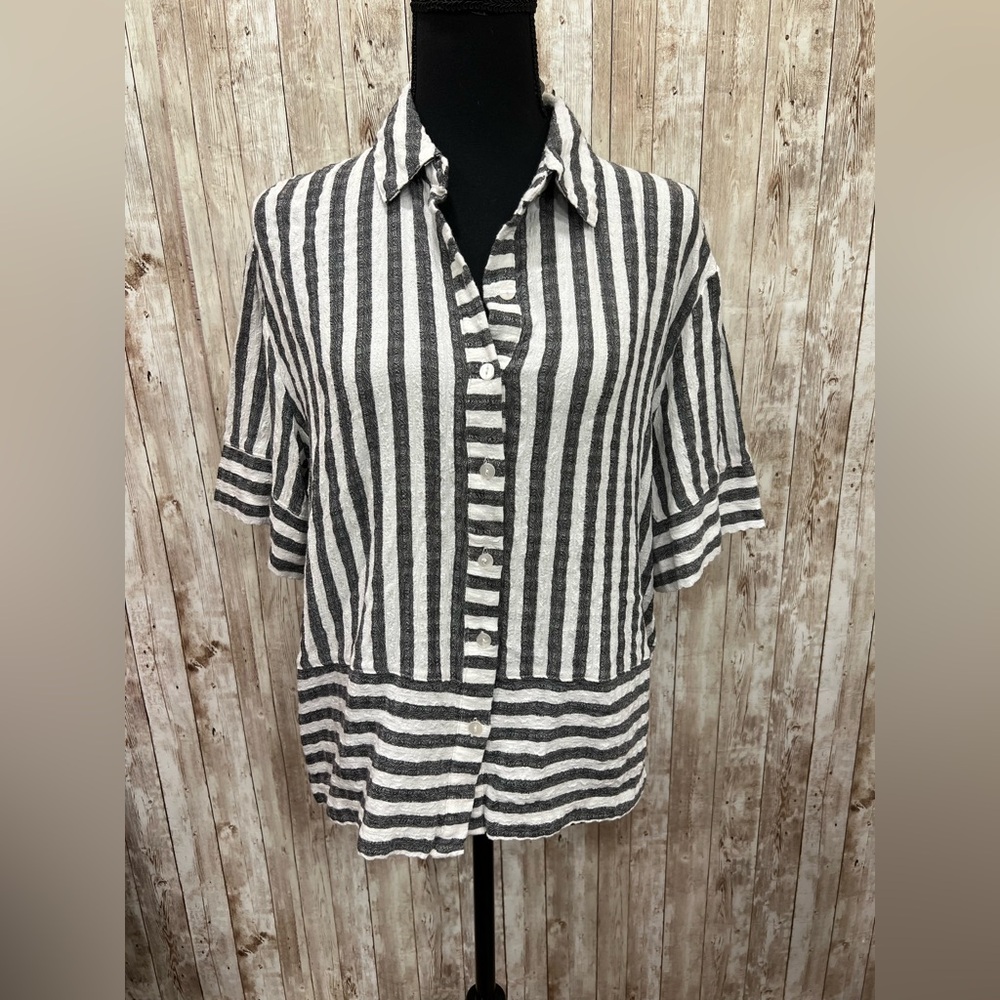 Jane and‎ Delancey Striped Top -Size M